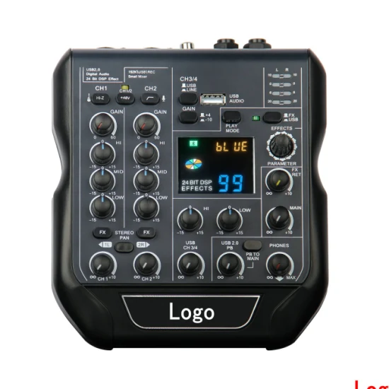 Mixer audio a 6 canali Audio T6